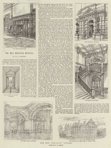 The New Admiralty Offices by Henry William Brewer